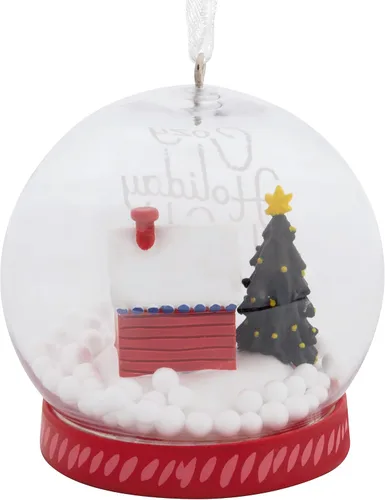 Miniatura 2 de Hallmark Cozy Holiday Wishes - Adorno navideño con forma de globo de nieve