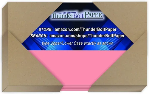 Cubierta de papel de cartón de color rosa brillante de 440.9 lbs – Tarjeta de receta de 3.0 x 5.0 in, foto, tamaño del marco: cartulina de peso
