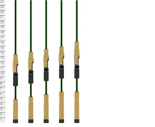 Miniatura 6 de St. Croix Rods Eyecon - Caña giratoria EYS, elaborada por expertos, versátil y de alto rendimiento