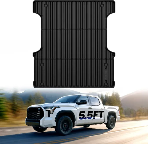Miniatura 37 de LASFIT Tapete para caja de camioneta para Ford F250 F350 F450 2009-2016 de 6.75 pies Super Duty 81.9 pulgadas