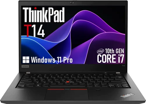 Miniatura 9 de Lenovo ThinkPad T14 Gen2 - Computadora portátil de negocios, pantalla Full HD de 14 pulgadas, 1920 x 1080, Quad-Core i5-1135G7 de 11ª