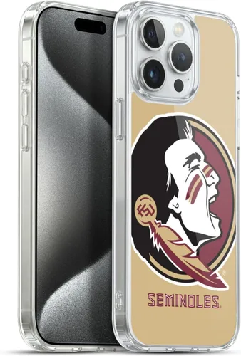 Miniatura 263 de Head Case Designs Funda de gel suave FSU Seminoles de la Universidad Estatal de Florida con licencia oficial compatible con Apple iPhone 13 Pro Max