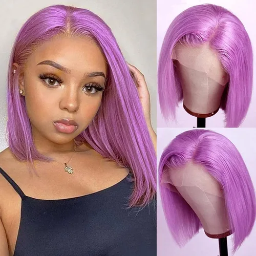 Miniatura 24 de Pelucas de cabello humano rizado marrón chocolate con encaje frontal, prearrancadas de 13 x 4 pulgadas, pelucas de encaje frontal HD de onda