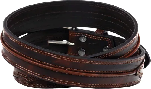 Miniatura 3 de Ariat Cinturón Western de cuero envejecido para hombre