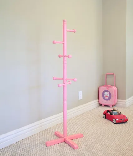 Miniatura 2 de Frenchi Home Furnishing - silla de metal plegable, para niños, Cereza, Rosado