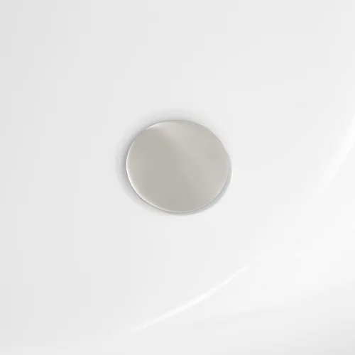 Miniatura 17 de Ove Decors - Tina de remojo en blanco brillante con desagüe cromado y desbordamiento de residuos