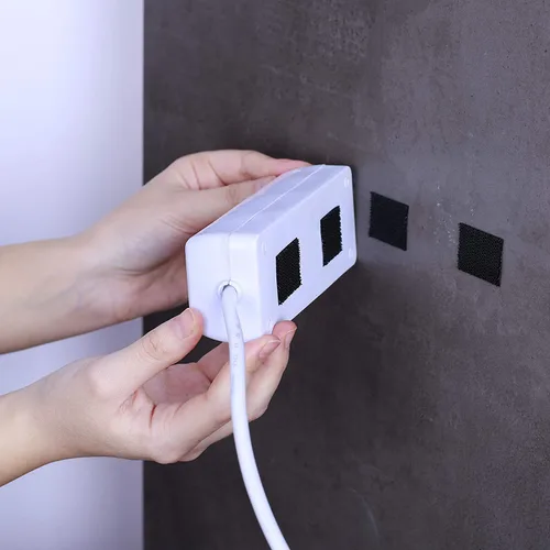 Miniatura 6 de CANOPUS Tiras de gancho y bucle con adhesivo, cierre resellable, cinta de gancho y bucle SJ4575 resistente, resistencia industrial, ganchos