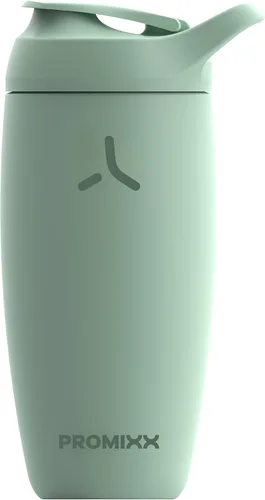 Miniatura 9 de Promixx Pursuit Botella Agitadora Aislada de Acero Inoxidable Botella de Agua y Vaso Agitador, 18 onzas, Coral