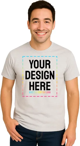 Miniatura 14 de Camisetas Gildan personalizadas - Camisetas personalizadas con texto, imagen o logotipo Diseña tu propia camisa para hombres y mujeres Merch on