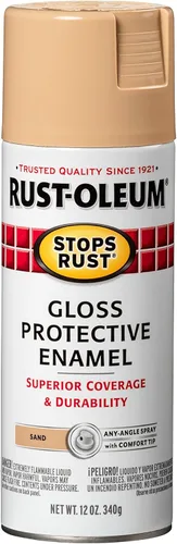 Miniatura 121 de Rust-Oleum 285092 - Pintura en aerosol para prevención del óxido, 12 onzas, transparente satinado Satinado claro