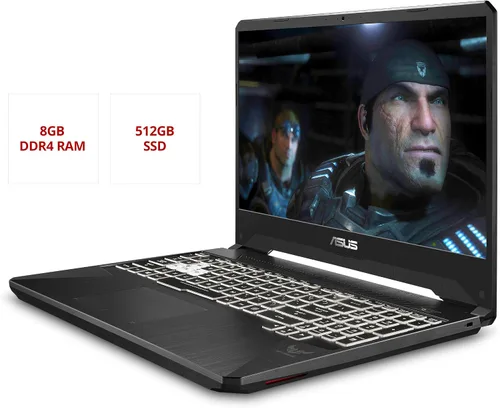 Miniatura 2 de Asus TUF FX505DT - Portátil para videojuegos (15,6", 120 Hz, Full HD)