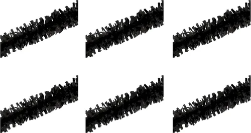 Beistle 6 guirnaldas de papel de seda negro para fiestas, decoraciones colgantes para fiesta de cumpleaños de Nochevieja, suministros y flotadores
