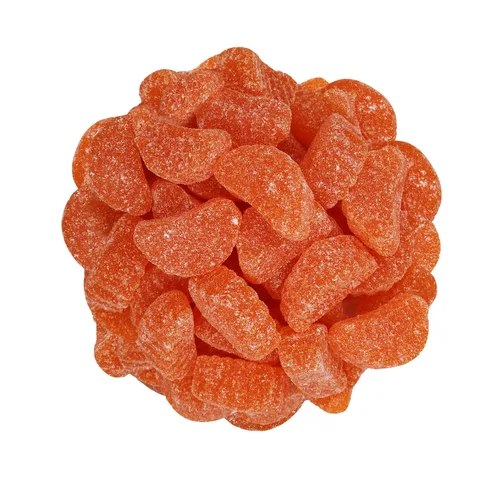 Smarty Stop Caramelos de goma naranja en rodajas de cuña (3 libras (paquete de 1))