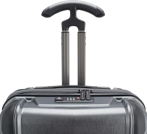 Miniatura 3 de Traveler's Choice Silverwood II Hardside Expandable Spinner, Gray-Out of Stock, 30" Checked Luggage