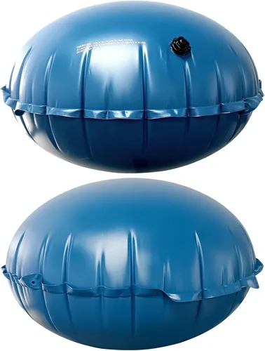 Miniatura 6 de LIBERECOO Almohadas de piscina redondas de 4 pies para piscinas sobre el suelo - Almohadas de invierno súper duraderas de 0.4 mm Almohadas