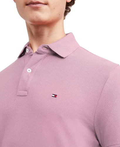 Miniatura 3 de Tommy Hilfiger Men's Short Sleeve Cotton Pique Polo Shirt in Regular Fit