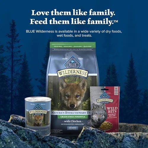 Miniatura 10 de Blue Buffalo Wilderness Puppy - Alimento seco para perros con alto contenido de proteínas con pollo real, sin granos, fabricado en los Estados