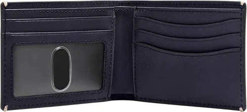Miniatura 39 de Fossil Cartera Anderson de piel delgada y minimalista con bolsillo frontal plegable para hombre