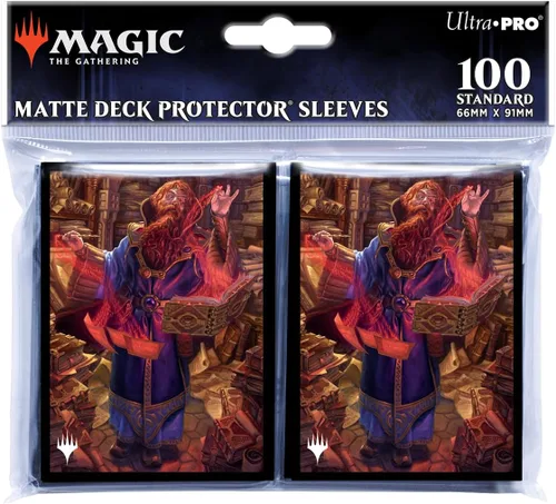 Miniatura 2 de Ultra PRO - Fundas para tarjetas MTG Commander Masters de tamaño estándar de 100 unidades - Arte Commodore Guff, acabado mate con tecnología