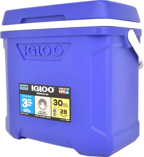 Miniatura 13 de Igloo Enfriador duro Serie Perfil, Quantum & Legends Cofres de hielo aislados Rojo 24-Can