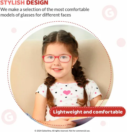 Miniatura 5 de Unbreakable Eyeglasses for Kids Flexible Glasses - Kids Prescription Sports Glasses 4-7 years