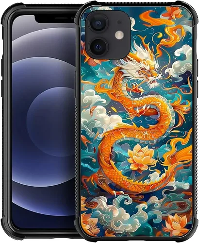 Miniatura 206 de CARLOCA Funda para iPhone XR, diseño de jirafa de cristal, ultra protección, a prueba de golpes, silicona suave TPU antideslizante para iPhone XR