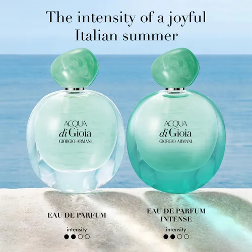 Miniatura 7 de Armani Beauty – Acqua di Gioia – Eau de Parfum – Fragancia floral afrutada para mujer – Limón Primofiore, jazmín acuático, notas de madera de cedro