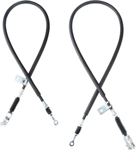 Miniatura 9 de 10L0L Juego de cables de freno de carrito de golf 2 piezas para Yamaha G8 G14 G16 G19 G20 G22 Gas y eléctrico Reemplaza el lado del pasajero OEM