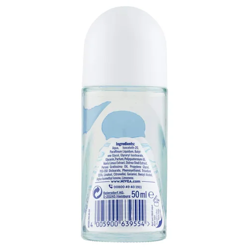 Miniatura 3 de Nivea Roll On - Desodorante sin aluminio fresco natural 0% libre de aluminio, 1.76 oz, paquete de 1