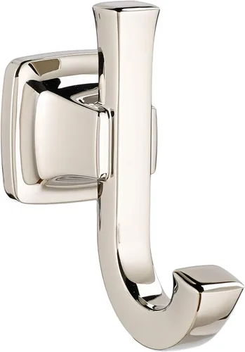 American Standard 7353210.013 Townsend - Gancho doble para bata, níquel pulido