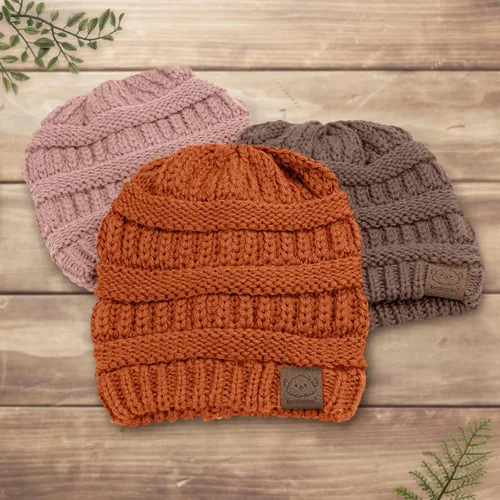 Miniatura 99 de KeaBabies 3-Pack Baby Beanies for Boys, Girls - Stretchy Knit Baby Hats, Cute Newborn