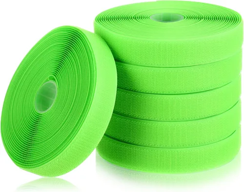 Miniatura 11 de Zonon 6 rollos de tiras marcadoras de alfombra, cinta de suelo para aula, marcadores de alfombra de nailon para suministros escolares, alfombra