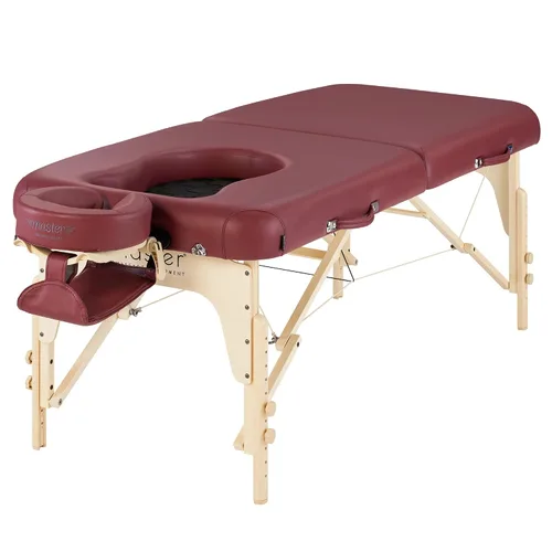 Miniatura 8 de Master Massage - Sofá de cama de 30 pulgadas con sistema de iluminación ambiental portátil de Eva para embarazo, terapia de masaje, multifuncional