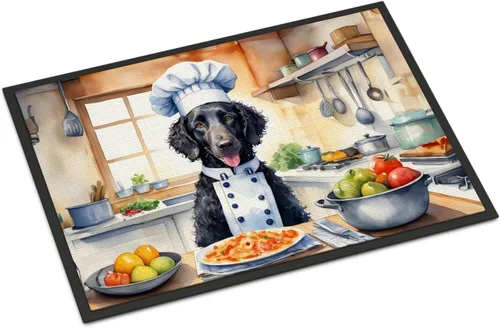 Miniatura 168 de Caroline's Treasures DAC6179MAT Affenpinscher - Tapete para puerta delantera, para interiores y exteriores, para entrada, antideslizante, lavable