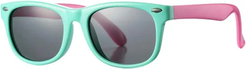 Miniatura 49 de Lentes de sol polarizados de goma elastómero termoplástico (TPEE) flexible, para niñas y niños de 3 a 9 años