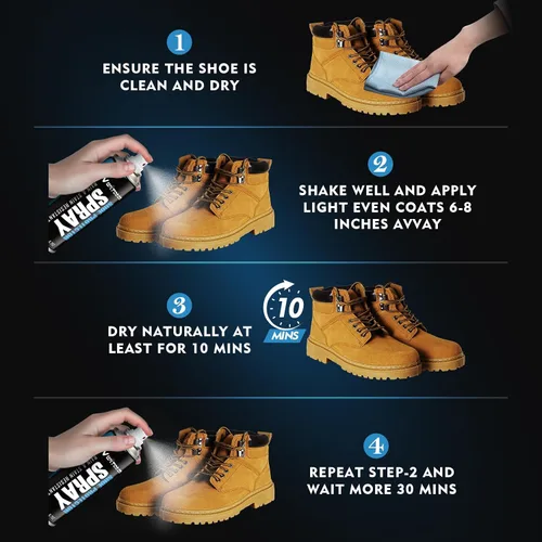 Miniatura 4 de WITOROR Protector de zapatos, nano protección impermeable contra la lluvia y las manchas, spray impermeable para zapatos, gamuza, tenis, nobuck