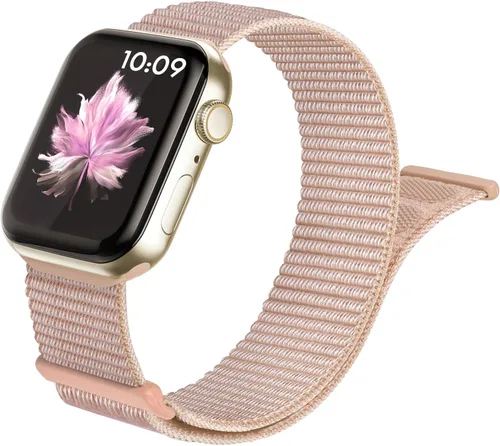 Miniatura 12 de Paquete de 15 correas deportivas de nailon compatibles con Apple Watch Band de 1.614 in 1.575 in 1.496 in 1.929 in 1.772 in 1.732 in 1.654 in