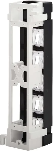 Miniatura 2 de Tripp Lite Panel de conexiones de montaje en pared de 12 puertos para conectores Keystone UTP, puertos giratorios giratorios, instalación vertical u