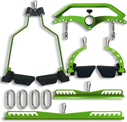 Miniatura 14 de Barra de tracción de lat ajustable, accesorios para máquina de cable para gimnasio, accesorios de fila T-bar para tracción de lat para gimnasio