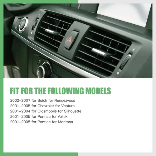 Miniatura 6 de SCITOO Actuador de puerta de mezcla de calentador HVAC para Buick para Rendezvous 2002-2007, para Chevy para Venture 2001-2005, para Oldsmobile