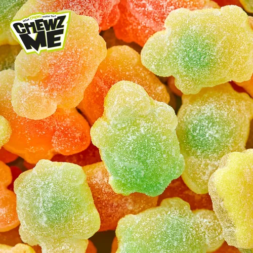 Miniatura 9 de ChewzMe Tangy Turtlz - Gomitas rellenas de gelatina con forma de tortuga envueltas individualmente en varios sabores, 8.46 onzas (paquete de 1)