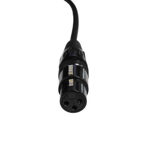 Miniatura 3 de Audio2000'S E20103P2 - Paquete de dos cables XLR hembra de 3 pies a TRS chapados en oro de 1/4 pulgadas en ángulo recto
