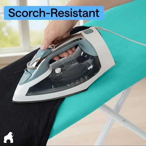 Miniatura 9 de La funda y almohadilla original GORILLA GRIP para tabla de planchar, revestimiento de silicona, acolchado grueso resistente a las quemaduras