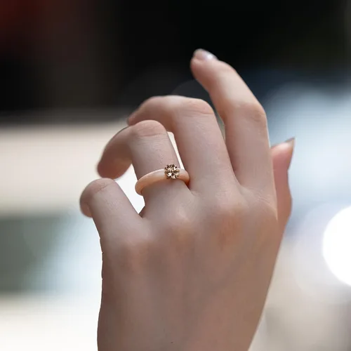 Miniatura 11 de Zollen Anillos de silicona para mujer, 1/3 paquetes de alianzas de boda de silicona, forma de flor, anillos de goma, colección de flores para mujer