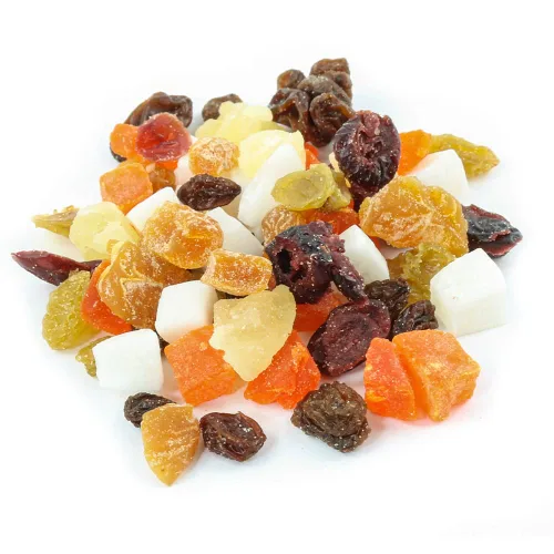 Oregon Farm Fresh Snacks Mezcla de frutas secas – Mezcla de aperitivos con arándanos secos, coco, mango y pasas – Snacks saludables para adultos y