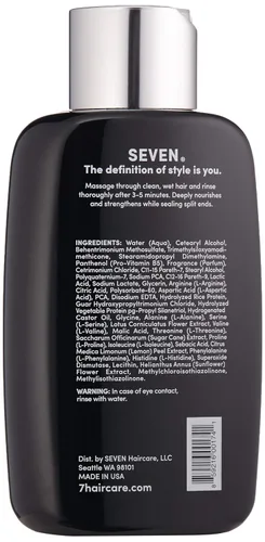 Miniatura 2 de SEVEN Haircare KENTE BOND Conditioner for Split Ends + Damaged Hair, Sulfate Free, Cruelty Free with Amino Acid Complex, Guar Gum & Pro Vitamin B5