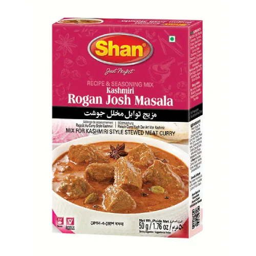 Miniatura 243 de Shan Korma Recipe and Seasoning Mix 1.76 oz (50g) - Spice Powder for Traditional Meat in Yogurt Sauce - Suitable for Vegetarians - Airtight Bag in a