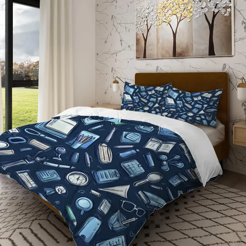 Miniatura 30 de Batmerry Abstract Smooth Lines Twin Size 3 Pieces Bedding Duvet Cover Sets, Soft Fluffy Minimalist Art Soft Hues 100% Cotton Printed Duvet Cover for