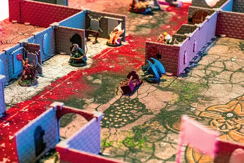 Miniatura 5 de Dirt Cheap Dungeons Mini Ruins Kit TT RPG Terrain Building para Calabozos y Dragones, Pathfinder, Juegos de Guerra y mucho más