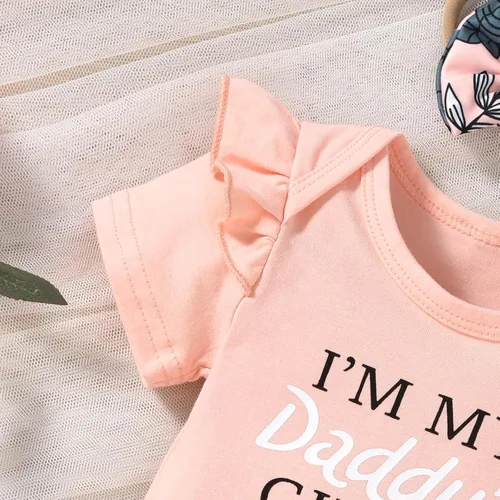 Miniatura 61 de fioukiay Conjunto de ropa de verano para bebés y niñas recién nacidas prematuros, mameluco, pantalones, diadema, conjunto de ropa para el verano